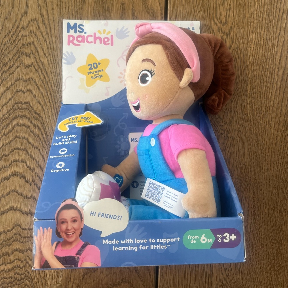 Ms. Rachel Interactive Plush Doll